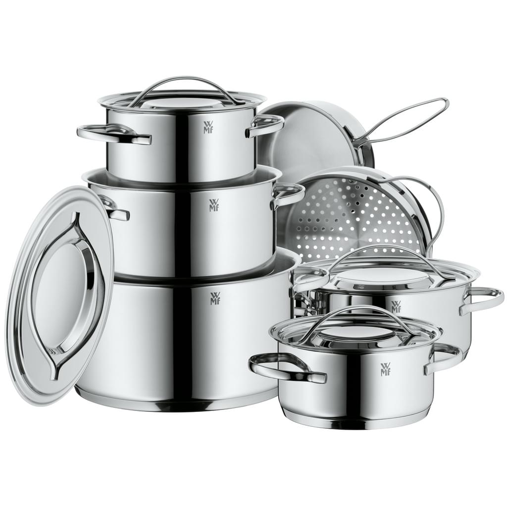 WMF 0711126040 7-piece cookware set Gala Plus saucepan set